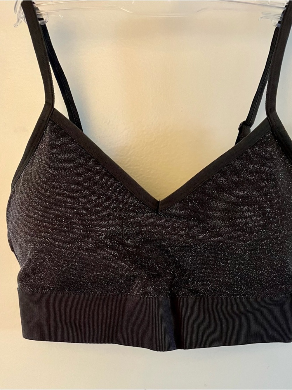Maurices Black Shimmer Sports Bralette